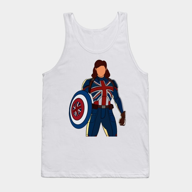 Captain Tank Top by CalliesArt